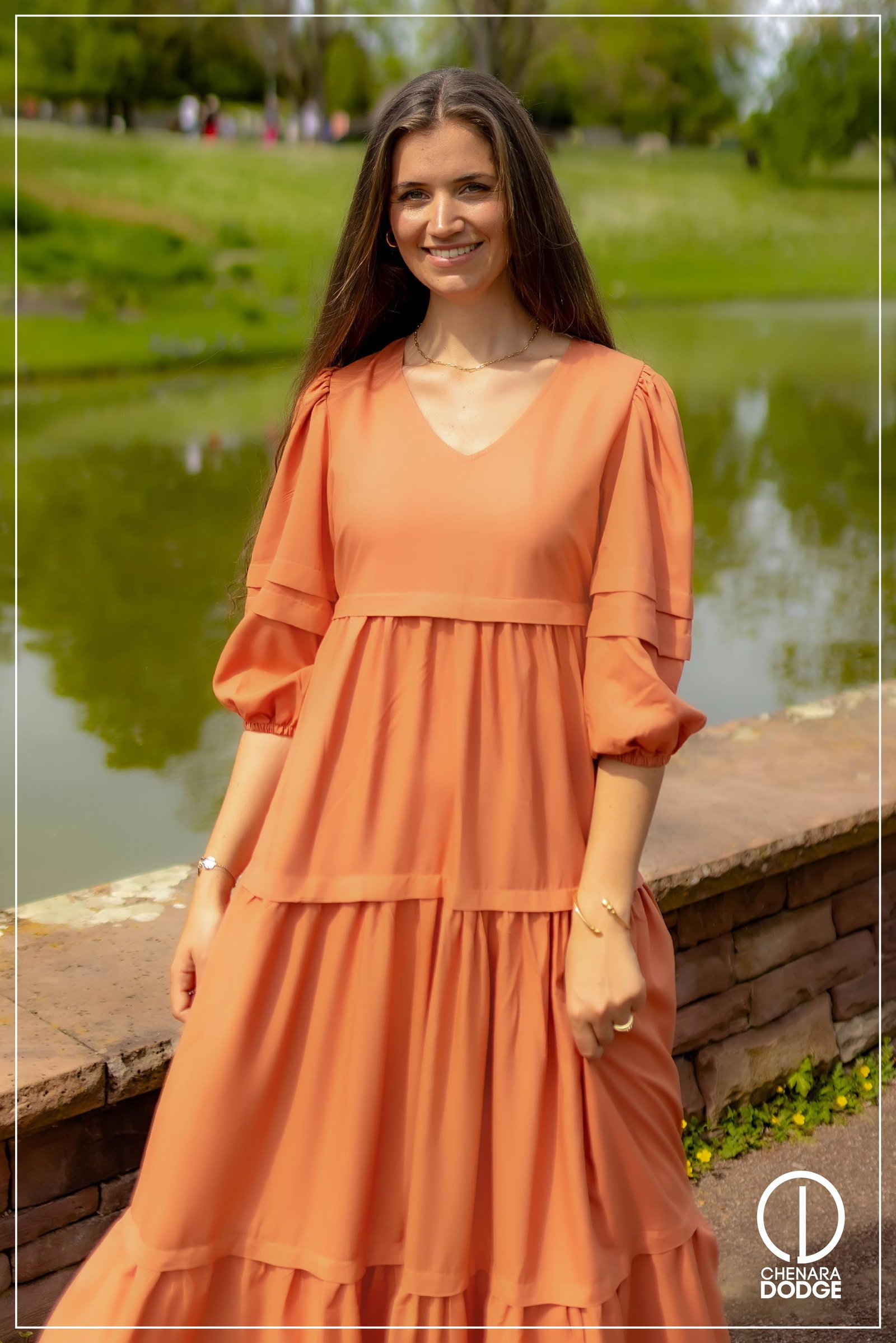 Amelia™ - Elegant Floral Maxi Dress
